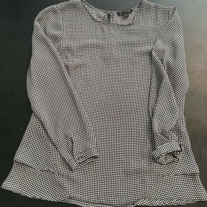 Banana Republic | Houndstooth Blouse